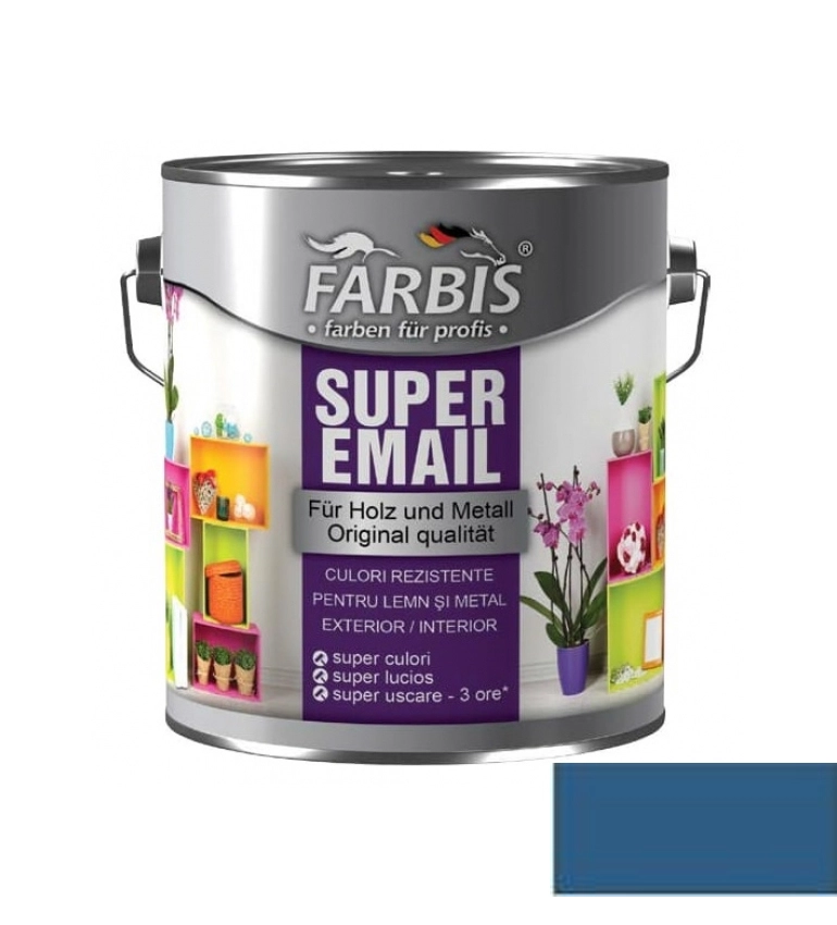 Email Farbis super 0.7l albastru