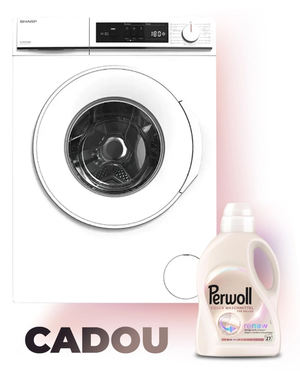 Mașină de spălat Sharp ESNFA714BWBEE 