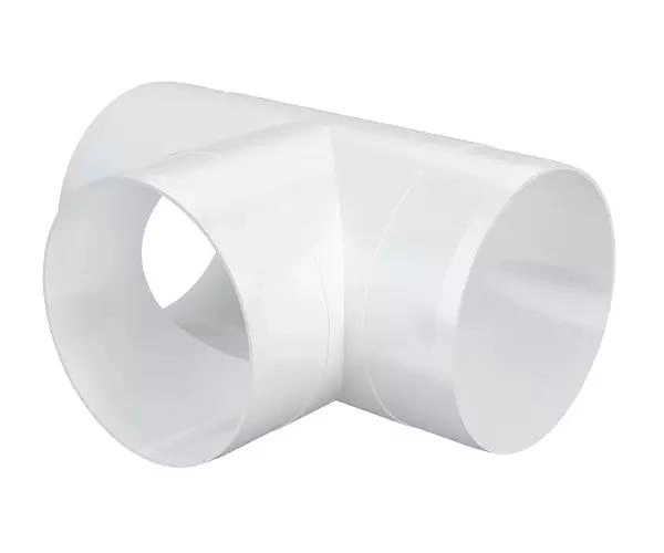 Вентиляционный тройник круглый d100 10ТП