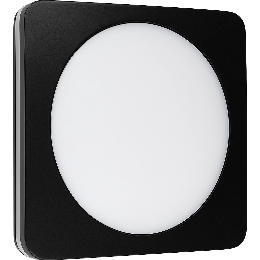 Светильник JLX XJ 12W 4000K BK square