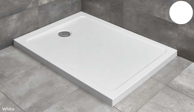 Душевой поддон Doros F 120*90 Stone White 1200*900*55 