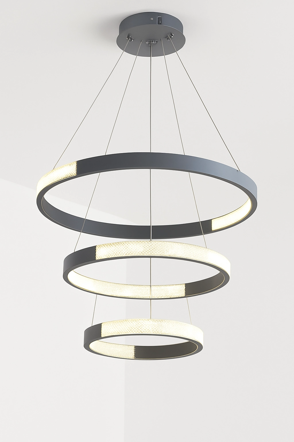 Lustră JH-40 BK 68W 4000K D40*60*80cm