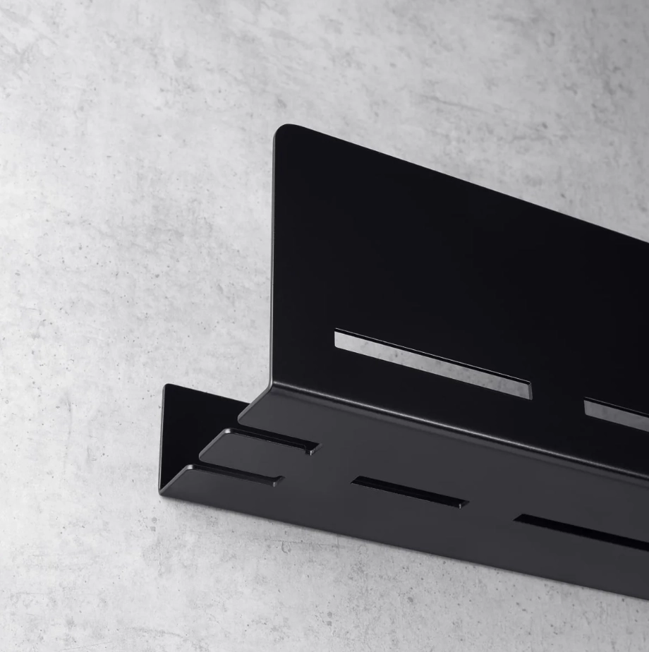 Полка для ванной Daske Wenca L SH/WL-0683B чёрный