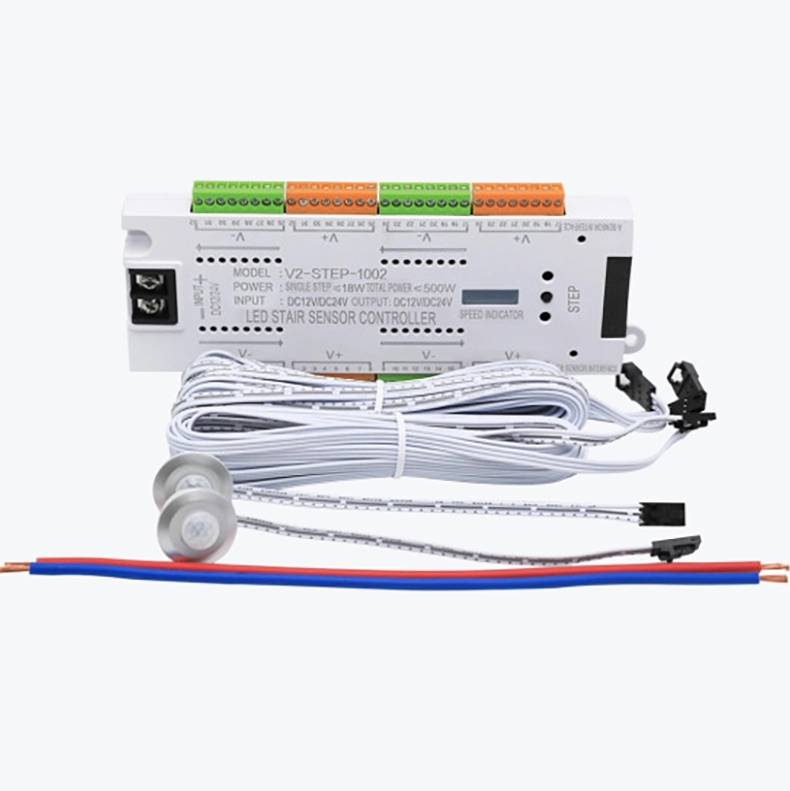 Контроллер интерактивной светодиодной подсветки лестницы Step-1002 22854 