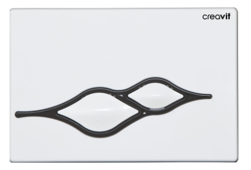 Buton Creavit GP1001.02 white-black 4470 