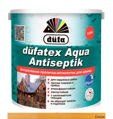 Декоративное покрытие Dufatexaqua  2.5л сосна