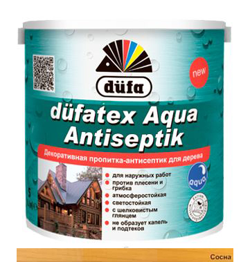 Декоративное покрытие Dufatexaqua 2.5л сосна