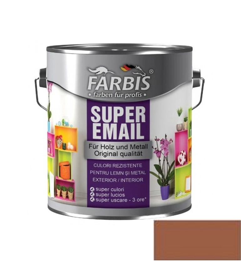 Email Farbis super 0.7l galben cafeniu
