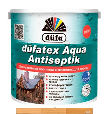 Декоративное покрытие Dufatexaqua 2.5л дуб