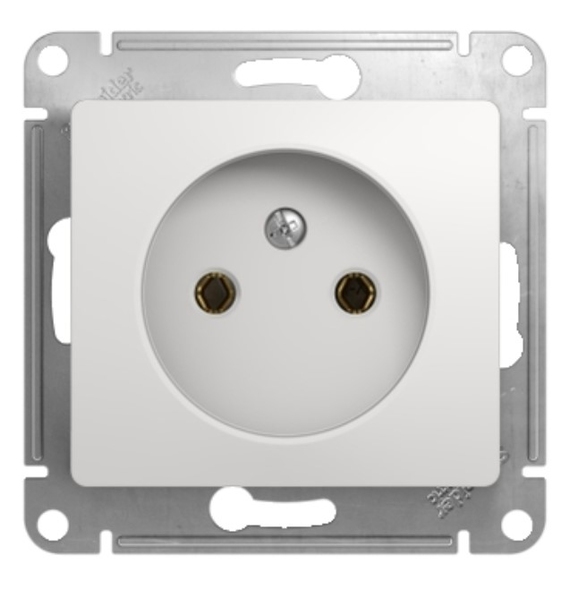 Розетка 250V 16A 2P+E Glossa GSL 000141/327
