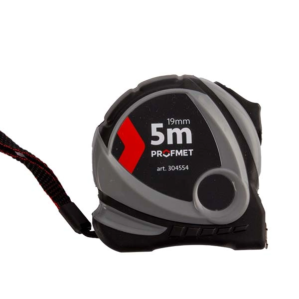 Ruletă cu carcasă din două componente Profmet 3m x 16mm 304552 