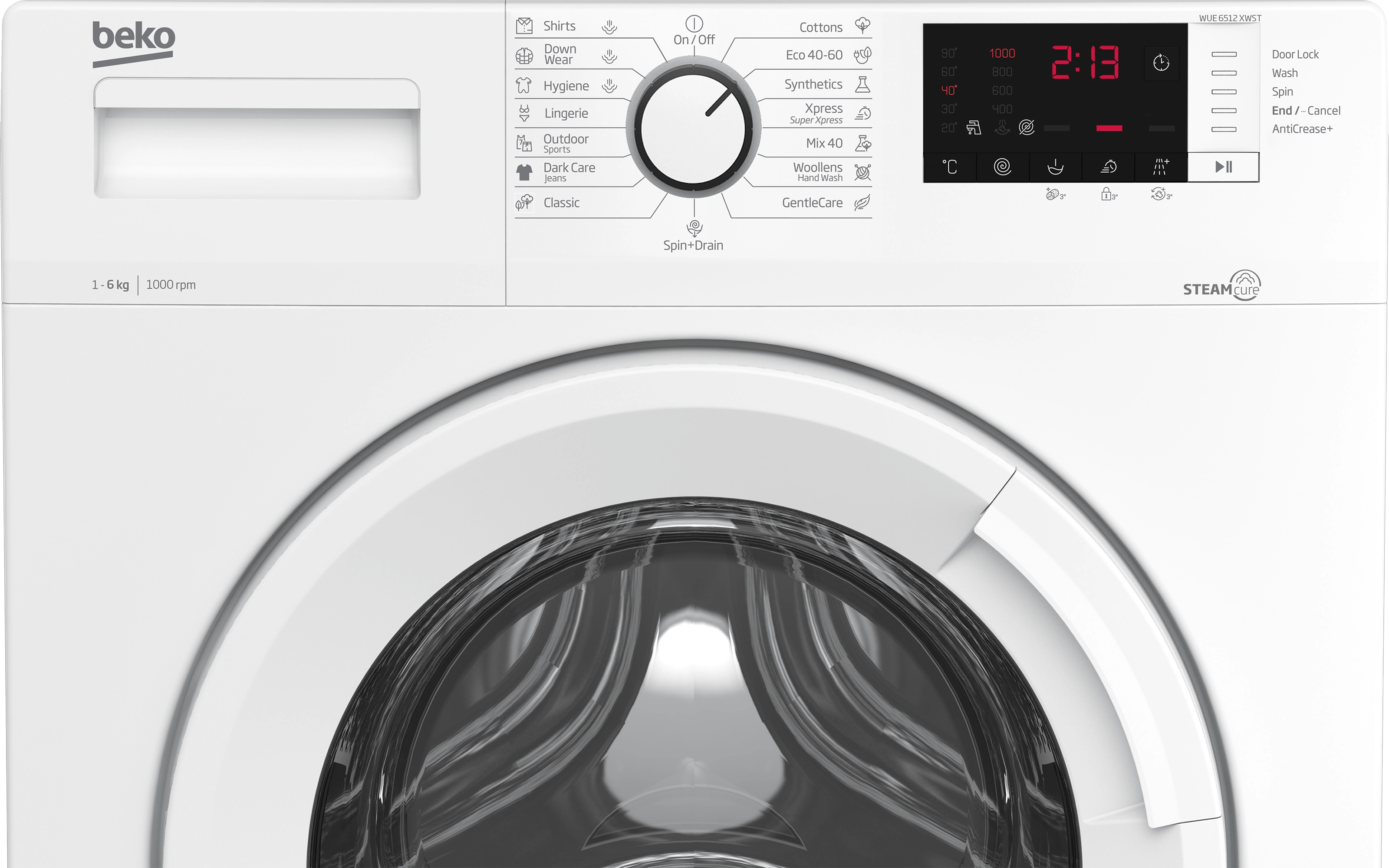 Стиральная машина Beko WUE6512XWST 