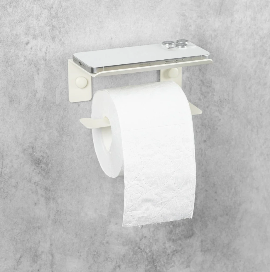 Suport pentru hârtie igienică Daske Bliss 2 ADH PH/B2-1932JL-A bej stâng