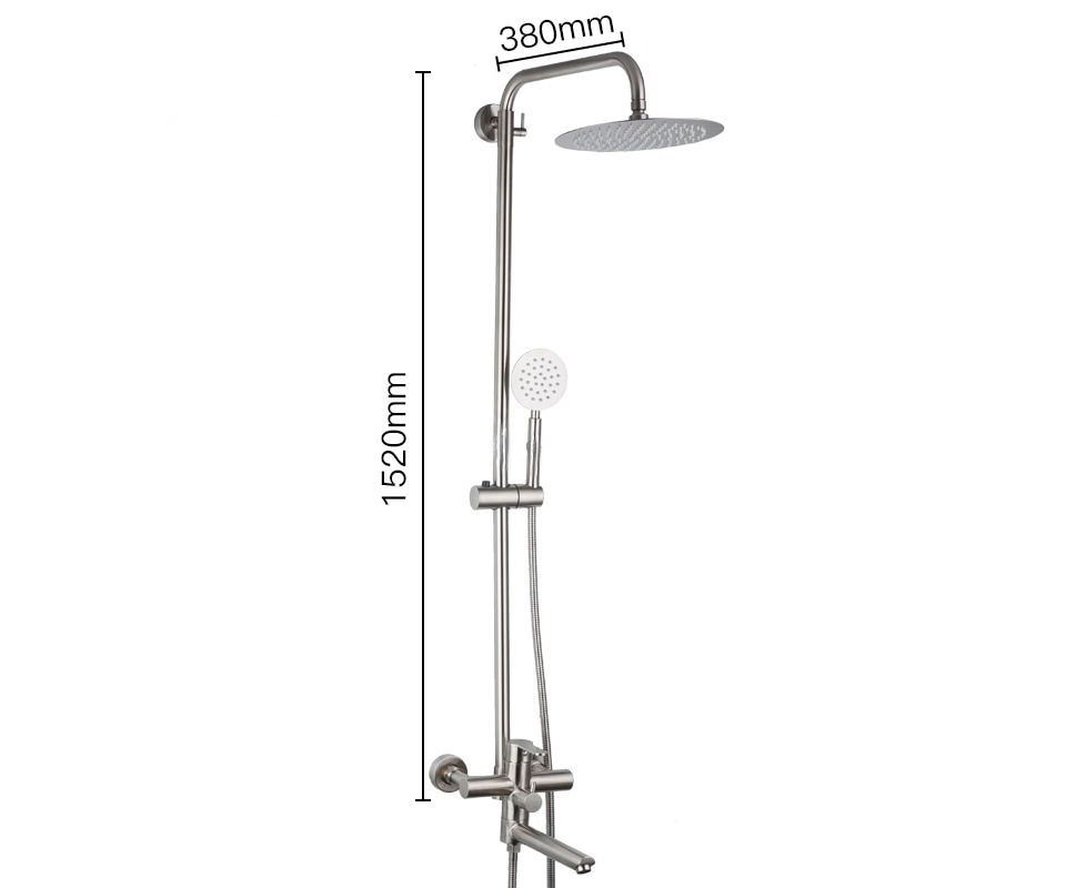 Душевая система Frap Inox F24801 4270/4278 