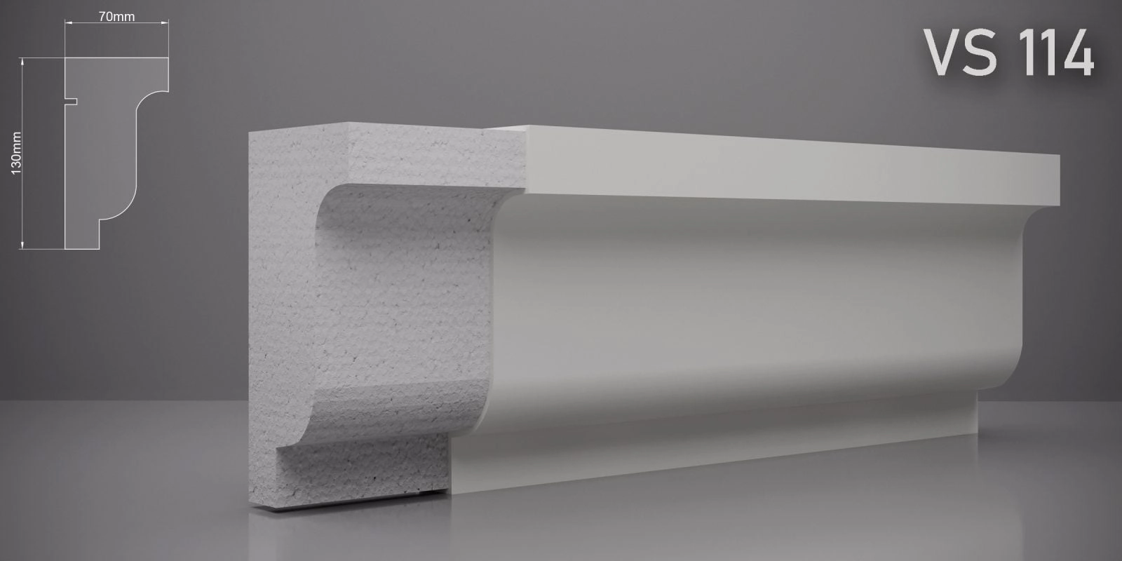 Solbanc VS114 130x70mm