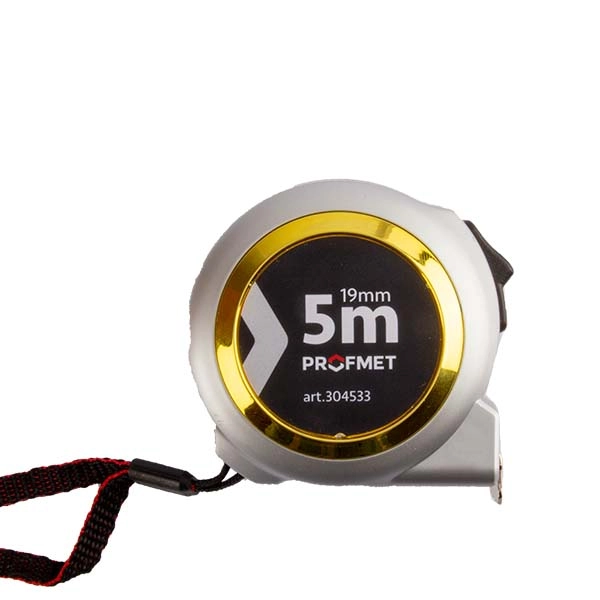 Ruletă compactă Profmet 5m x 19mm 304533 