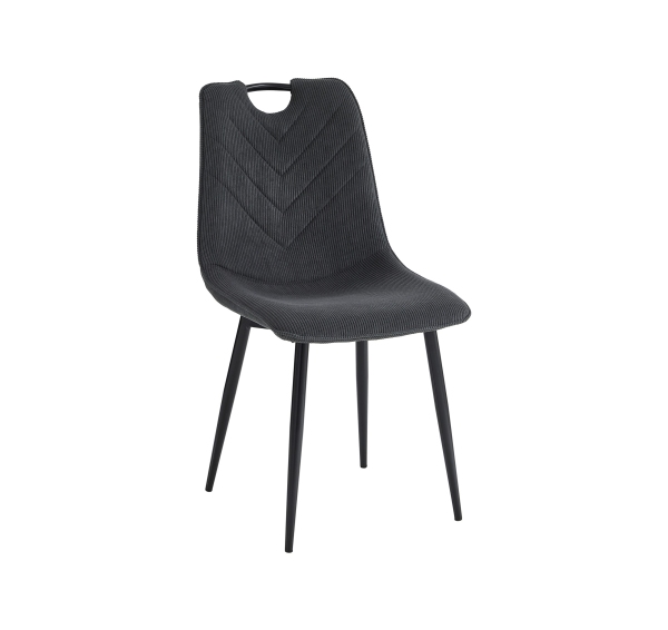 Scaun Benny-v velvet gri 13 