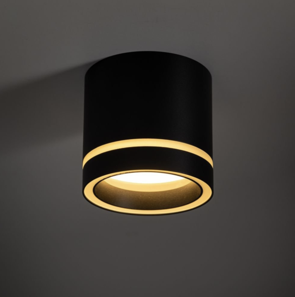 Spot Tk Lighting  Jet Black 1 GX53 7W 4100 K 4351