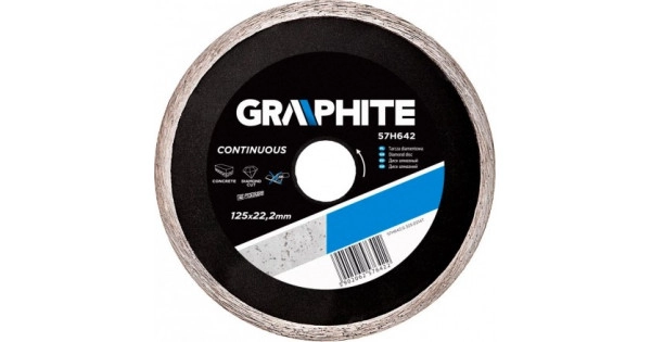 Disc pentru beton Graphite 125mm Continuous 57H642 (3653)