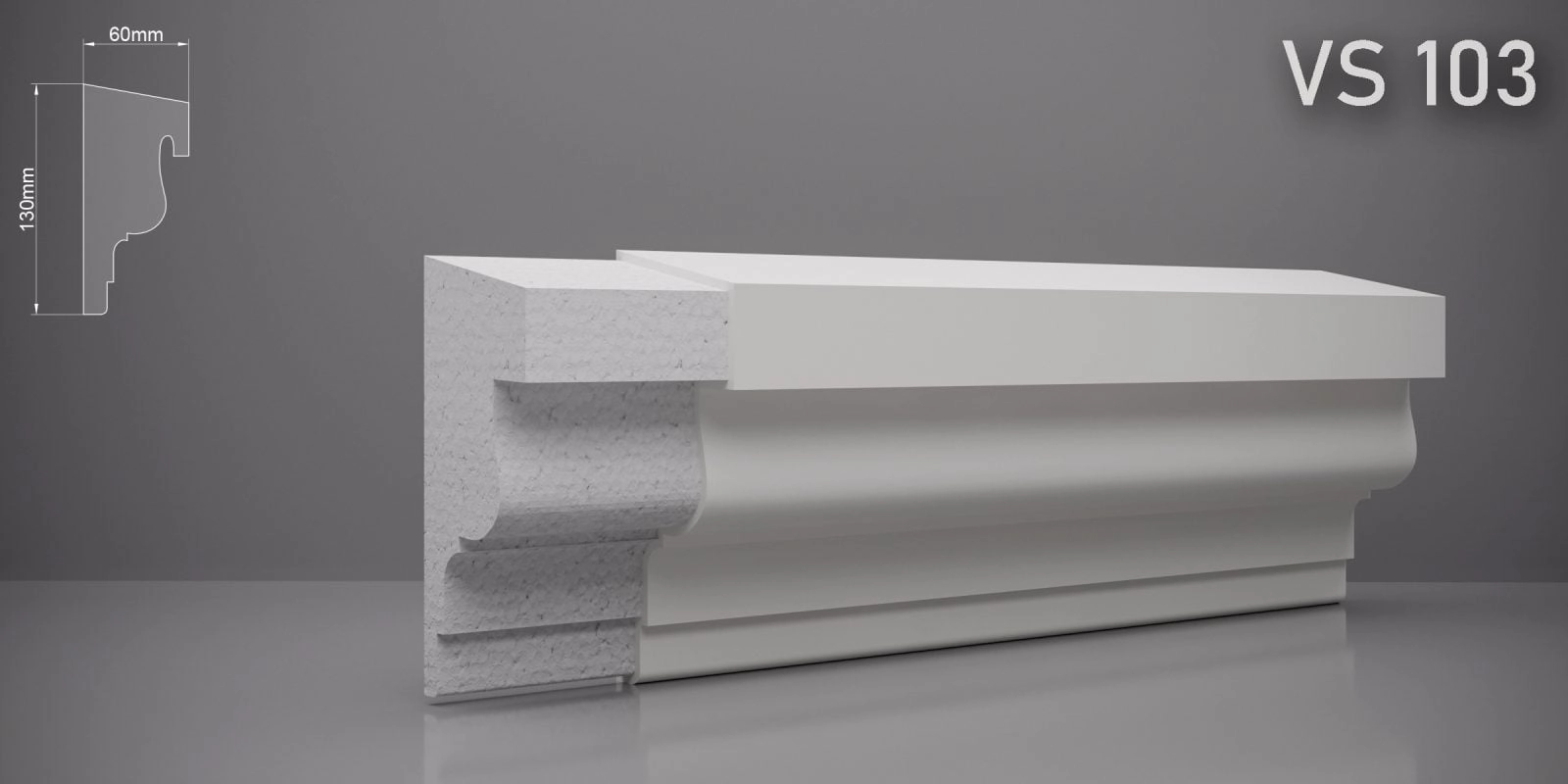 Solbanc VS103 130x60mm