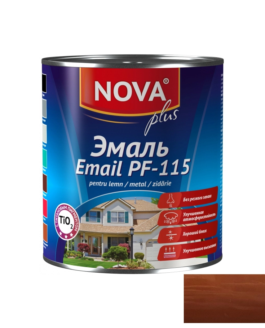 Email Nova PF-115 0.8kg roșu-cafeniu