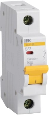 Întrerupător automat IEK BA47-29 1P 4.5kA 32A B 02515