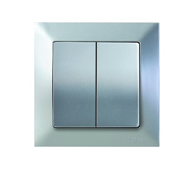 Выключатель Mutlusan Candela 2P + Led 2505