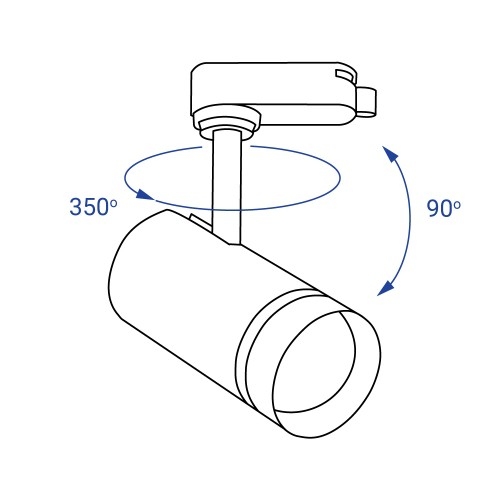Spot FN AL106, 20W, 4000K, 1800lm