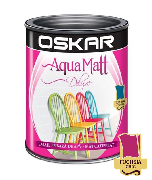 Email Oskar Aqua Matt 0.6l fuchsia