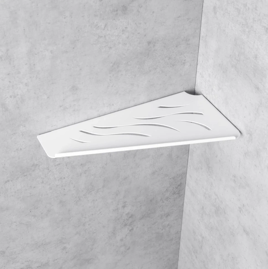 Raft pentru duș Daske Shuttle SH/SH-0775WR alb dreapta