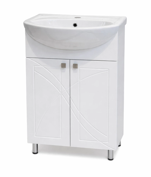 Dulap pentru lavoar Morning Aura + lavoar Riva 50