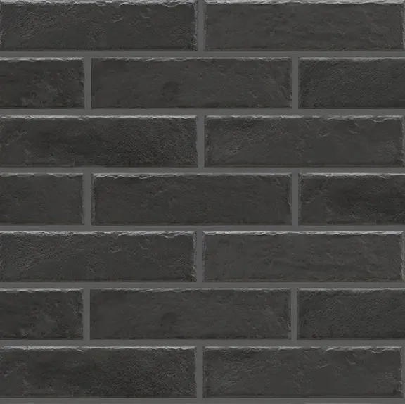 Плитка клинкерная Foggia 24.5x6.5x0.65 Nero