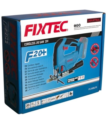 Fierăstrău pendular Fixtec LI-ION FCJS80LFX 
