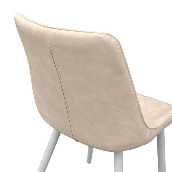 Scaun Hans beige-white