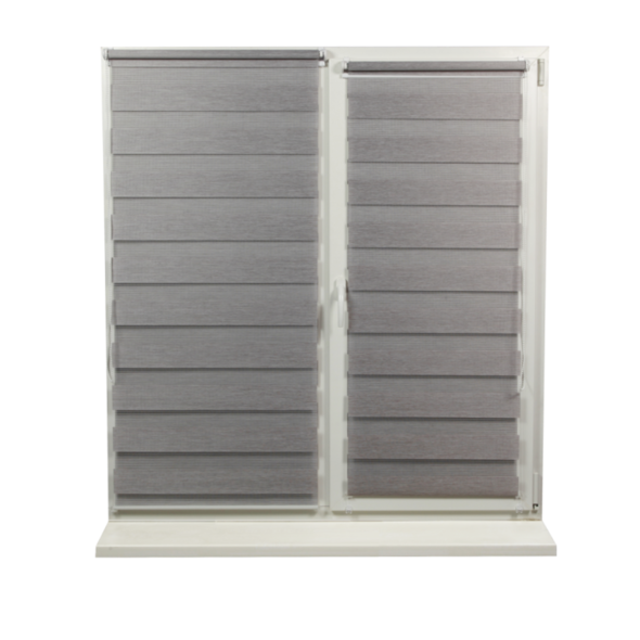 Jaluzele Zi-Noapte BH-3003 Gri-Nature 0.55x1.7m
