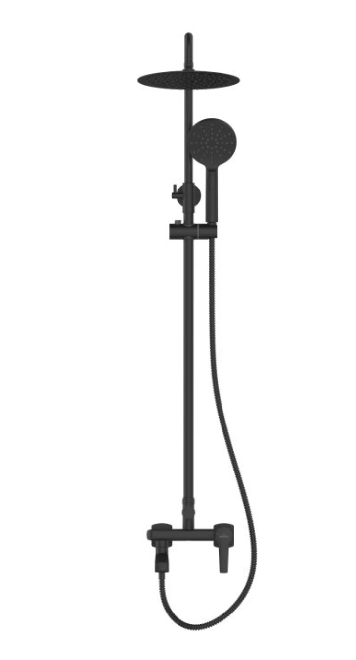 Sistemă de duș Invena Fira AU-71-B04-V Black