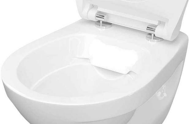 Vas WC suspendat Keramin Santi R alb 1c