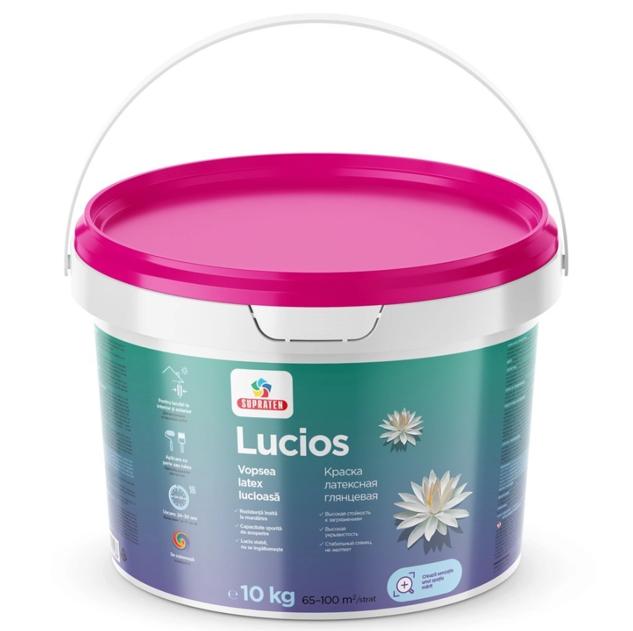 Vopsea universală Supraten Lucios 10kg 610074 