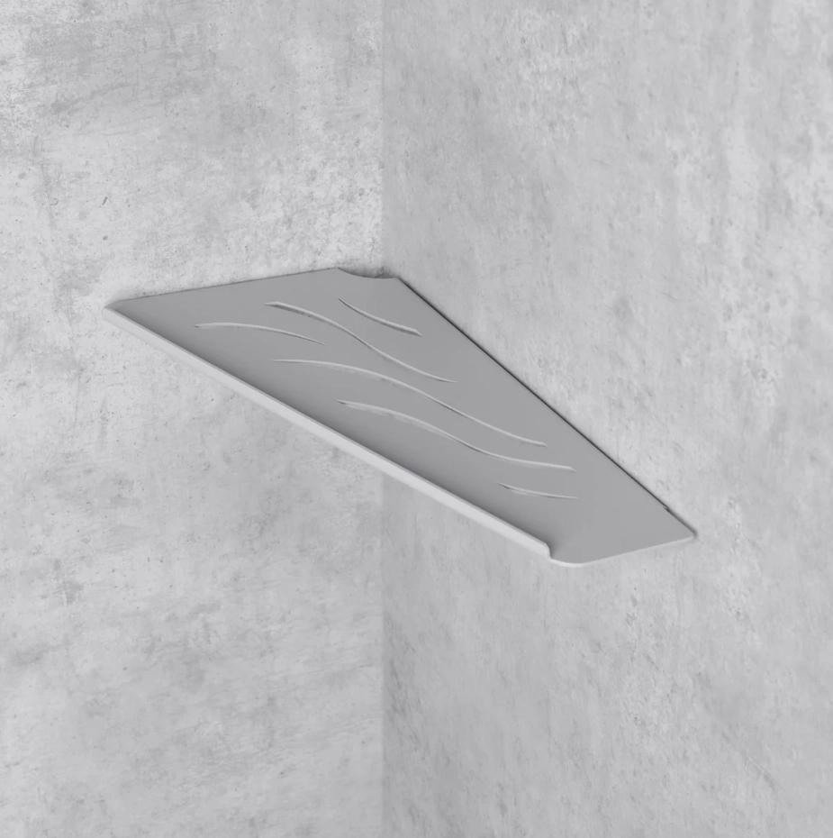 Raft pentru duș Daske Shuttle  SH/SH-0799GR gri drept