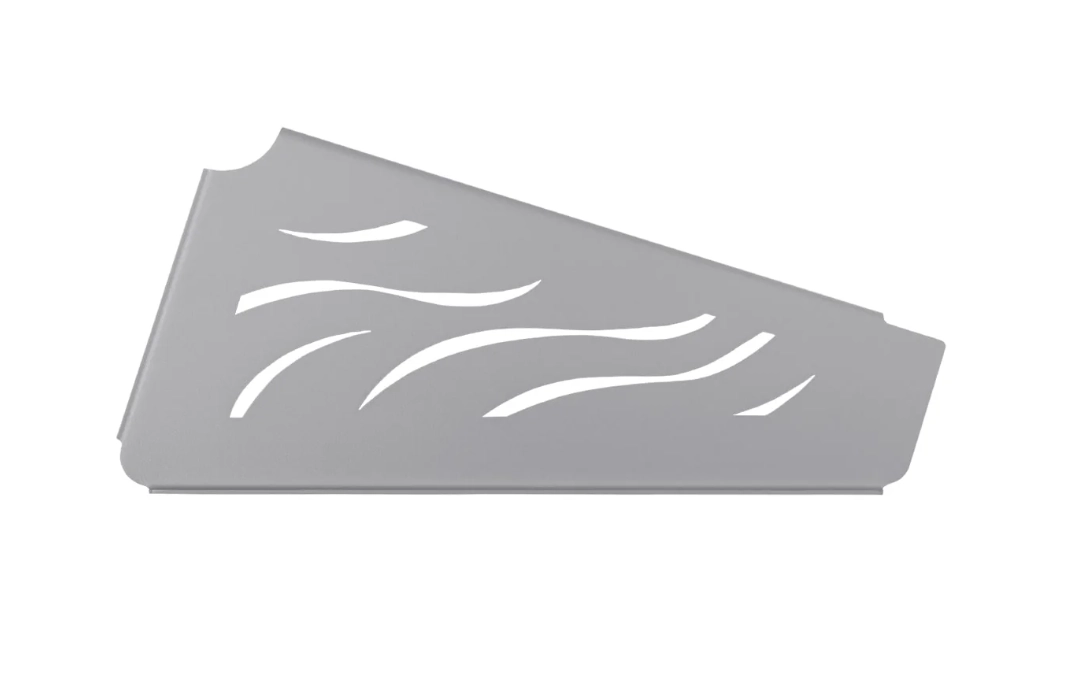 Raft pentru duș Daske Shuttle  SH/SH-0799GR gri drept