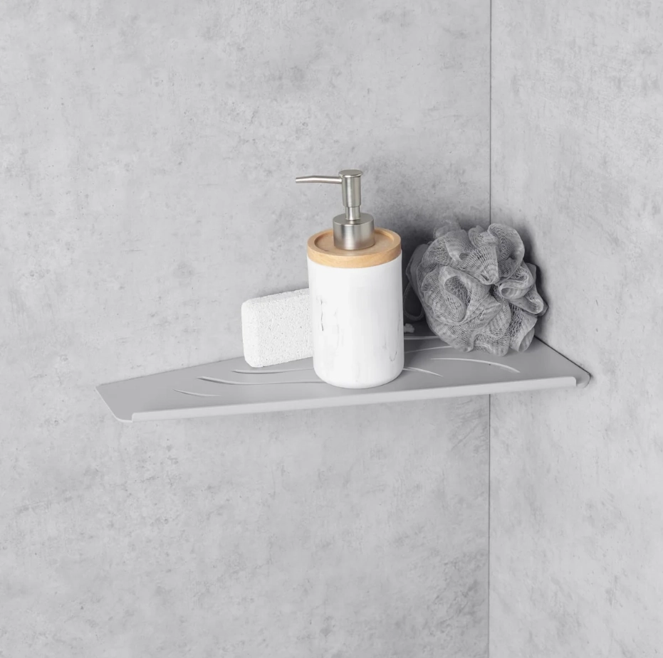 Raft pentru duș Daske Shuttle  SH/SH-0799GR gri drept