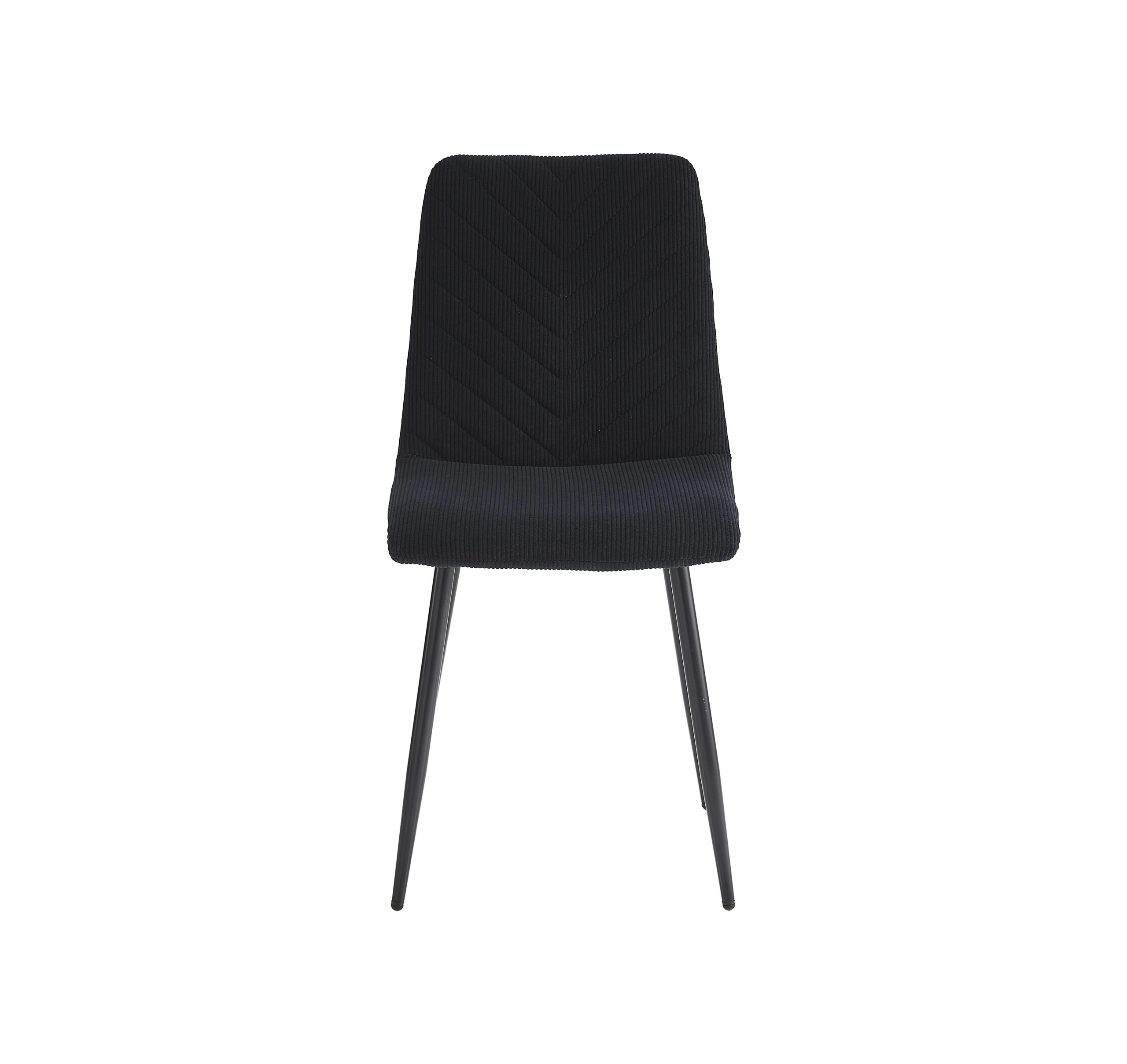 Scaun Avy velvet negru 15