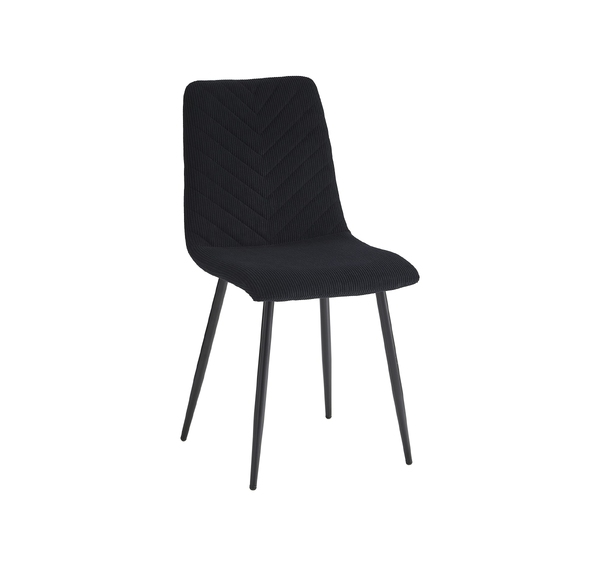 Scaun Avy velvet negru 15