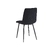 Scaun Avy velvet negru 15