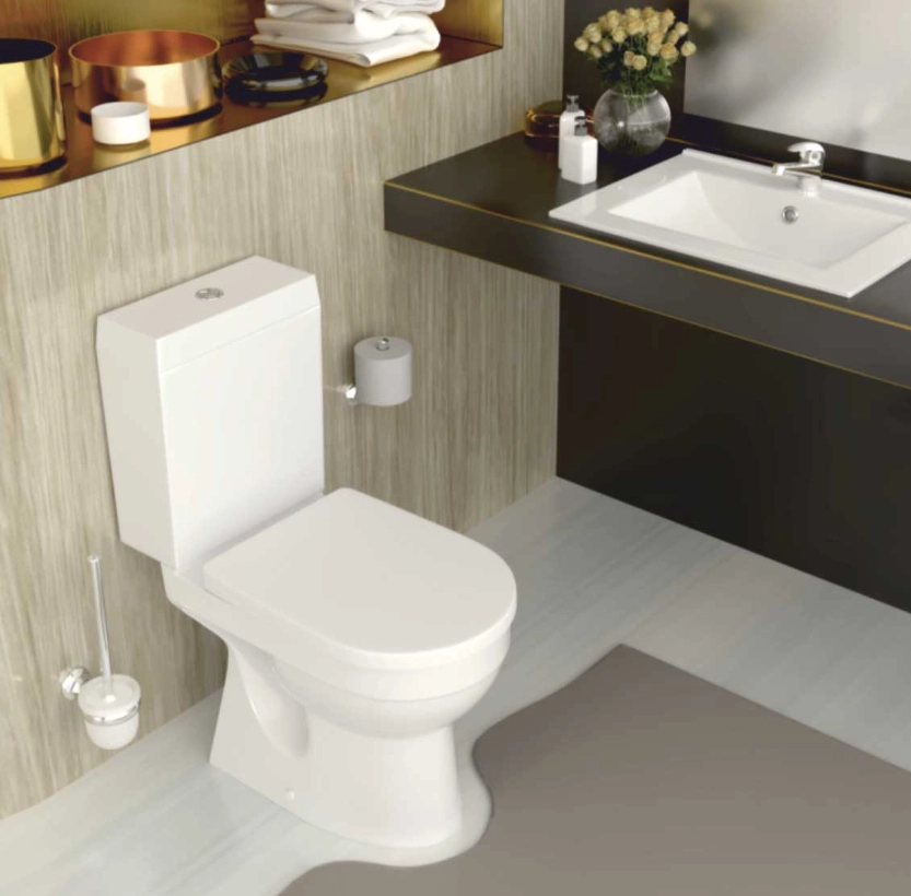 Vas WC Bergamo Nova Slim alb 1c