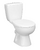 Унитаз Keramin Pozitano JS incoer white