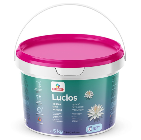 Vopsea universală Supraten Lucios 5kg 610073 