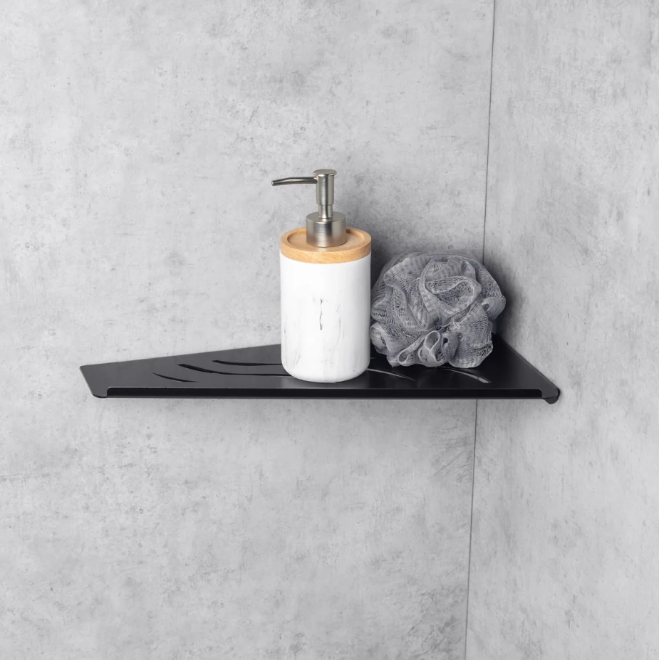 Полка для душа Daske Shuttle SH/SH-0751BR чёрный правый