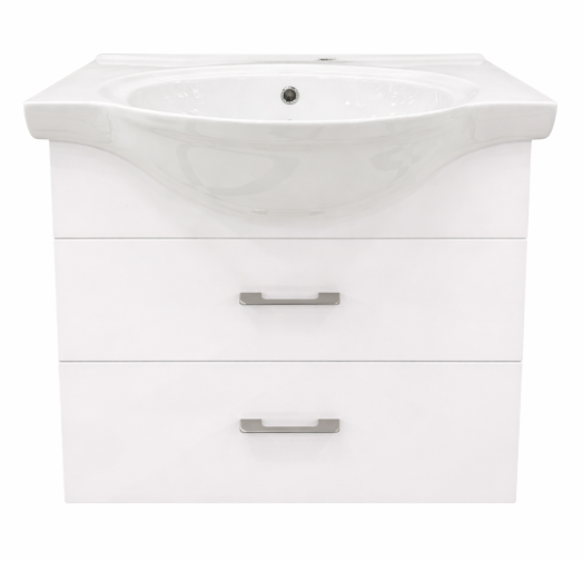 Dulap suspendat pentru lacvoar Morning Cleanline + lavoar Palermo