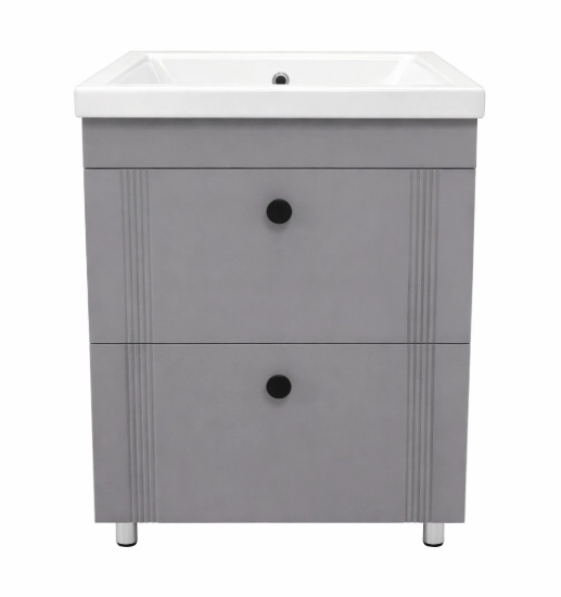 Dulap pentru lavoar Palma + Sava 65 grey 12185 